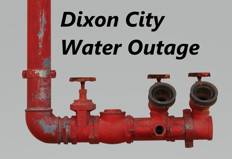 Lightning leads to Dixon water outage